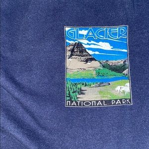 Long Sleeve Glacier National Park Shirt